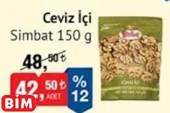 SİMBAT CEVİZ İÇİ
